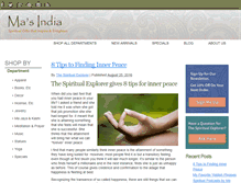 Tablet Screenshot of blog.mas-india.com